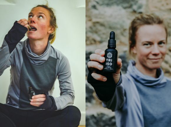 CBD Oil for Pain used by Ruth Astle at CBD Triathlete